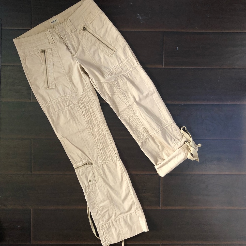 American Eagle Khaki Cargo Pants